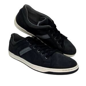 Aldo Men's Pre-owned Black Designer Casual Sneakers - Size: 11